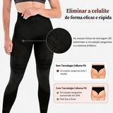 Leggings Celluma Fit 3D - Preto