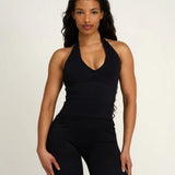 Elevate™ Top Halter Seamless Moldeador